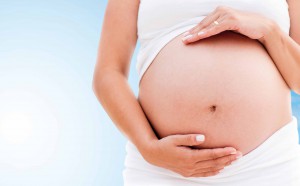 Pregnant belly