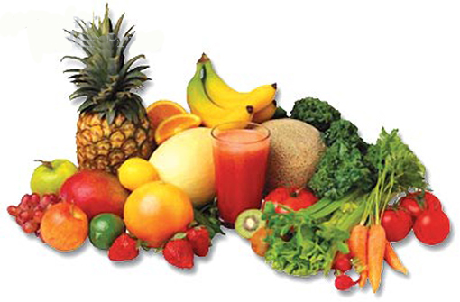 Frutas + verduras= Salud