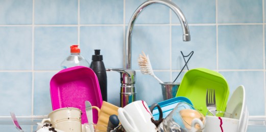 ¿Cuáles son las zonas más sucias de la cocina?