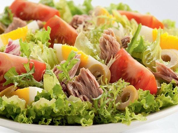 Receta de ensalada de atún rápida
