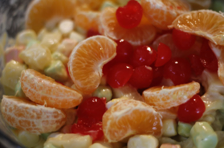 Receta de ensalada de tres frutas