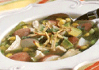Receta de sopa de papa estilo «Tex-Mex»