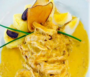 Receta de ají de gallina