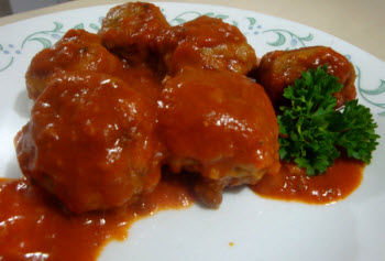 Receta de albondigas de carne de res o pollo