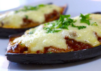 Receta de zapallito italiano o berenjenas rellenas
