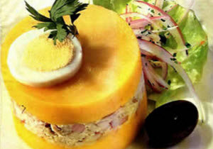 Receta de causa rellena de atún