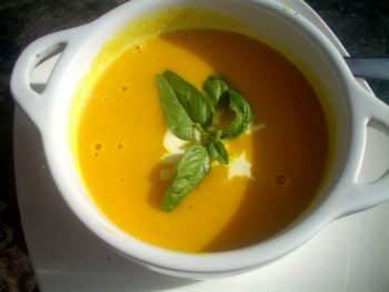 Receta de crema de zapallo