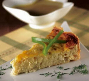 Receta de pastel de alcachofas