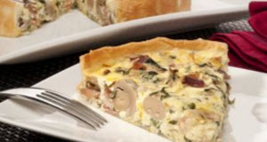 Receta de pastel de champignones