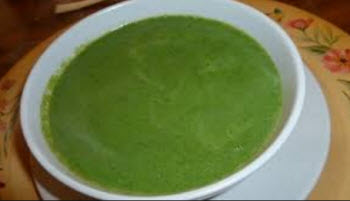 Receta de puré de espinacas