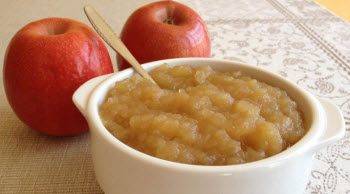 Receta de puré de manzana