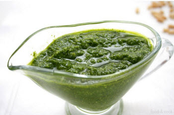 Receta de salsa pesto