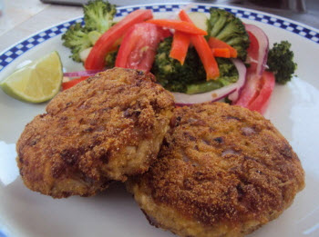 Receta de torrejitas de atún
