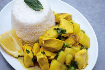 Receta de Cau cau de pollo