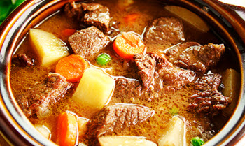 Receta de estofado de carne de res