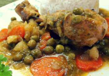 Receta de seco de pollo